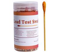 Jcasbdn Lead Paint Test Kit, 30PCS Lead Test Swabs, Rapid Testing Results in 30 Seconds, for Dishes Toy Jewelry Metal Ceramics Wood
