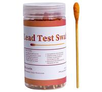 Jcasbdn Lead Paint Test Kit, 30PCS Lead Test Swabs, Rapid Testing Results in 30 Seconds, for Dishes Toy Jewelry Metal Ceramics Wood