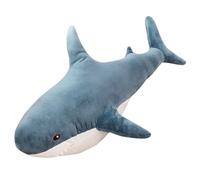 Jcasbdn Shark Stuffed Animal, 24 Inch Soft Comfortable Shark Plush, Cute Ocean Sea Animal Doll Gifts for Boys Girls Kids Adults