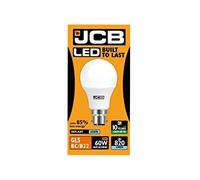 JCB 10w(60w) BC B22 Push in A60 GLS Bulb LED Daylight Pack of 2