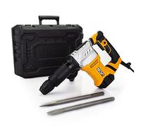 JCB 1300w Demolition Hammer with SDS, Anti-Vibration, Multi-Position & Anti-Vibration Side Handle, 15j Impact Force, 230v, 3 Year Warranty