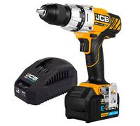 JCB 18DD-4XB 18V Drill Driver with 4.0Ah Lithium-ion battery and 2.4A charger