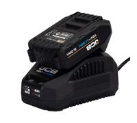 JCB 21-20LIBTFC 18V 2.0Ah Lithium-ion Battery and 2.4A Fast Charger