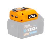 Jcb 18V Cordless 60Lm Led Light With 2X Usb Charge Portal Power Adaptor 21-18Usb