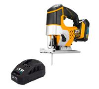 JCB 18V Cordless Jigsaw 2AH Lithium-Ion Battery & Charger : 21-18JS-2XB
