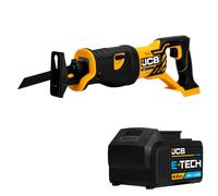 JCB 18V Cordless Reciprocating Saw & 4.0Ah Li-Ion Battery