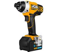 Jcb 18V Impact Driver With 4.0Ah Lithium-Ion Battery And 2.4A Charger - Jcb-18Id-4Xb