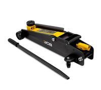 Jcb 2.25T Vehicle Trolley Jack W/ Long Body Hydraulic 150-530mm Range Rubber Pad