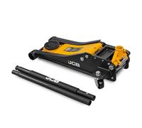 JCB 2.5 Tonne Automotive Low-Profile Double-Pump Trolley Jack, 505mm Max. Height | 3 Year Warranty