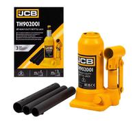 JCB 2 Tonne Bottle Jack Heavy Duty Lift Hydraulic Lifting Ram Car Van Boat Truck