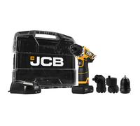 JCB 21-12TPK2-WB-2 12V 4 in 1 Drill Driver with 2x2.0Ah Batteries in W-Boxx 102 Power Tool Case