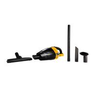 JCB 18V Cordless Handheld Vacuum Cleaner, Bare Unit, Includes Flexible Extension Hose, Swivel Floor Brush & Long Crevice Tool, 3 Year Warranty
