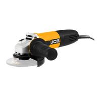 JCB 18V 850W Corded Angle Grinder, Wired, 125mm Discs, Anti-Vibration & 2 Position Side Handle, Adjustable Guard, 11500rpm, Ergonomic Design, 3 Year Warranty