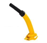 JCB 25cm Jerry Can Metal Spout, Heavy-Duty 0.8mm Steel Fits 10L and 20L JCB Jerry Cans and is Compatible with most Standard Cans