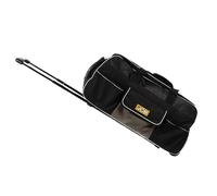 JCB 26" Power Tool Bag Trolley, Water-Resistant PU Base, Retractable Trolley Handle, Max. Capacity of 90L, Strong & Tough Tool Bag, 3 Year Warranty