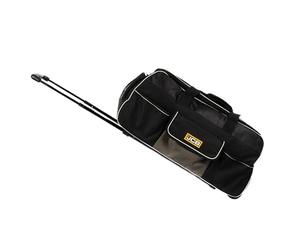 JCB 26" Power Tool Bag with Retractable Handle, Water-Resistant PU Base, 90L Capacity, Heavy Duty Storage for Tools & Equipment, Strong & Durable Design, 3 Year Warranty