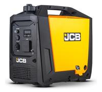 JCB 2kW Petrol Inverter Generator | 230V, 2kW Maximum Output, Pure Sine Wave, Compact Portable Design, Recoil Start, Petrol Powered, 3 Year Warranty