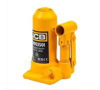 JCB 3.5 Tonne Heavy-Duty Automotive Hydraulic Bottle Jack, 372mm Maximum Lift