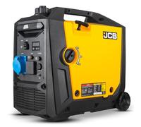 JCB 4.2kW Petrol Inverter Generator | 230V, 4.2kW Maximum Output, Pure Sine Wave, Electric Start, Portable Petrol Generator, 3 Year Warranty