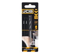 JCB 5.5 x 85mm Multi Purpose Drill Bit - Precision Ground Flutes, 135 Degree Tip Angle - Exceptional Durability Carbon Steel - 3 Year Warranty