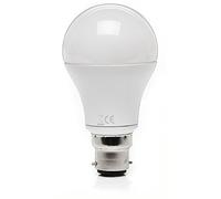 JCB LED A60 470lm Opal 6w B22 3000k