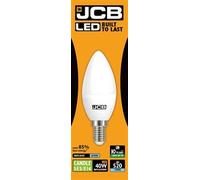 JCB 6w(40w) SES E14 Candle Bulb LED Daylight 6500K Pack of 10