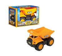 JCB 7-Inch Dump Truck Toy | Yellow Construction Vehicle for Kids | Indoor, Outdoor & Sandpit Play | Durable Construction Truck & Vehicle Toy | Perfect for Toddlers & Kids | Ages 18 Months+