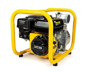 JCB 80mm 3’’ Professional Petrol Water Pump 7.5hp 224cc 4-Stroke Heavy-Duty 32mm Open Water Pump Frame 28m Lift 7m Suction 3.6L Fuel Tank 3 Years Warranty