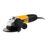 JCB 18V 850W Corded Angle Grinder, Wired, 125mm Discs, Anti-Vibration & 2 Position Side Handle, Adjustable Guard, 11500rpm, Ergonomic Design, 3 Year Warranty