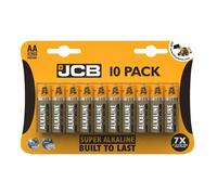 JCB AA Super alkaline 10 Per Card - Box of 10