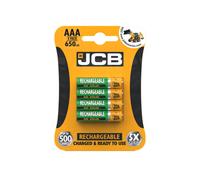 Jcb Aaa 650Mah Rechargeable Batteries - Pack Of 4