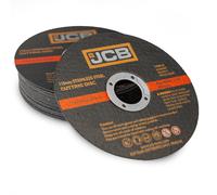 JCB Angle Grinder Metal Cutting Discs 115mm (4 1/2'') x 1.2 x 22.23mm, 20 Pack