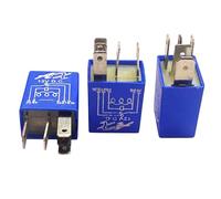 JCB Backhoe Parts: Micro Relay, 12V High Capacity, 3 Pcs. (Part No. 332/C3148 716/30149)