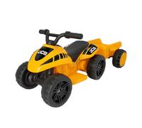 JCB Battery Operated Mini Quad Ride-On With Trailer