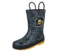 JCB Boys JCB Wellington Boots Wade JNR - Navy - UK 2 Infant