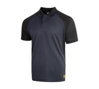 JCB Classic Collar Polo Shirt - Navy/Black - 2XL