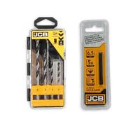 JCB Electrician Hole Saw & Bit Kit | jcb electrician kit, diamondtech hole saw, 6.5mm hole saw, multi purpose drill bit set