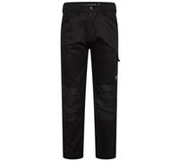 JCB - Mens Work Trousers - Cargo Trouser Men - Essential Workwear Trousers - Black - Size 42