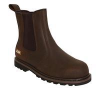 JCB Farley Mens Dealer Work Safety Steel Toe Midsole Ankle Boots - UK 6 / EU 39