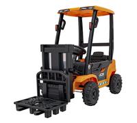 JCB Forklift 12V Electric Ride On Tractor Yellow