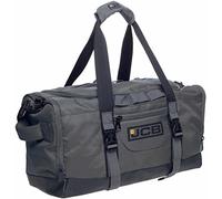 JCB - Holdall Duffle Bag - Grey - Water-Resistant Pu Base - Adjustable Shoulder Strap - 1,000 Denier Polyester - Maximum Capacity of 25L - Ideal Gym, Travel Or Overnight Bag