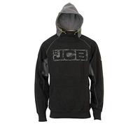JCB Horton Hoodie and Boot Socks (S, Black/Grey)