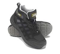 JCB Hydradig S1P Black Lightweight Mid Cut Steel Toe Cap Safety Boots Trainers (UK 9)