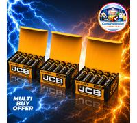 Jcb Industrial Professional Super Alkaline Aaa Batteries 1.5V Pack Of 30