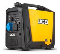 JCB 3.4kW Petrol Inverter Generator, 230V, 3200W Continuous, Pure Sine Wave, Electric & Recoil Start, 22kg Portable Generator, 3 Year Warranty