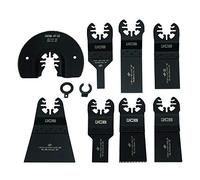 JCB JCB-PTA-MT8-NA 8pc 8 Piece Wood Metal oscillating Multi Tool Blade Set