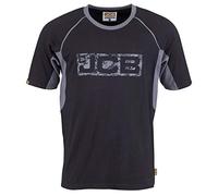 JCB - JCB Workwear - Men's T-Shirts -Trade T-Shirt - Black/Grey - X-Large