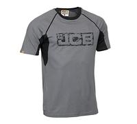 JCB - JCB Workwear - Men's T-Shirts -Trade T-Shirt - Grey/Black - Large
