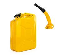 Jcb Jerry Can For Diesel Petrol Fuel 20L Heavy-Duty 0.8mm Steel And Spout
