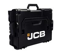 JCB - L-BOXX 136 Power Tool Case - Storage Box - Tool Box for Power Tools, Battery Charger, Battery Pack and More - Perfect Stackable Tool Kit - Plastic Storage Box with Handle